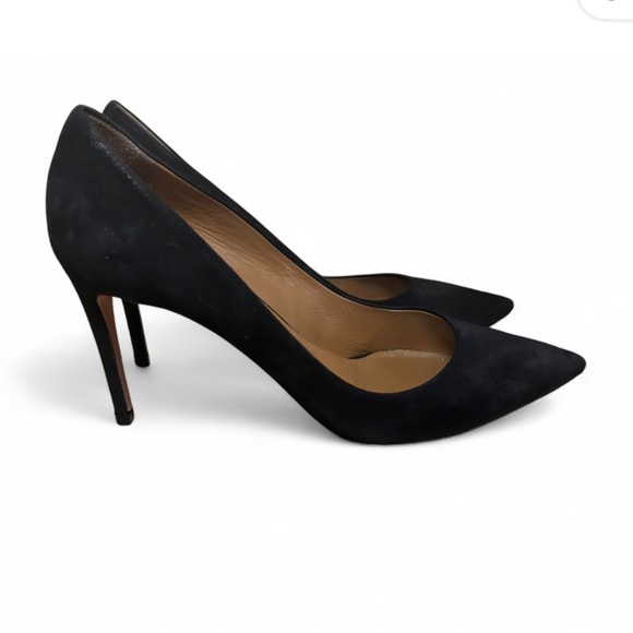 Aquazzura Shoes - Aquazzura Purist Pump 85 Black Size 8 4” Heels